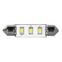 LAMPADA 3 LED SV8.5 MM.42 LUCE CALDA