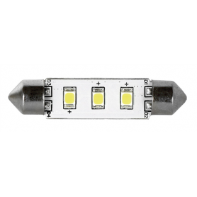 LAMPADA 3 LED SV8.5 MM.37 LUCE CALDA