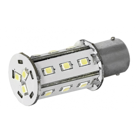 LAMPADA 18 LED BA15S LUCE FREDDA