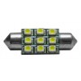 LAMPADINA A SILURO 9 LED 12V