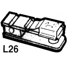 FORCELLA FILETTATA DA 1/4X28 FIL.