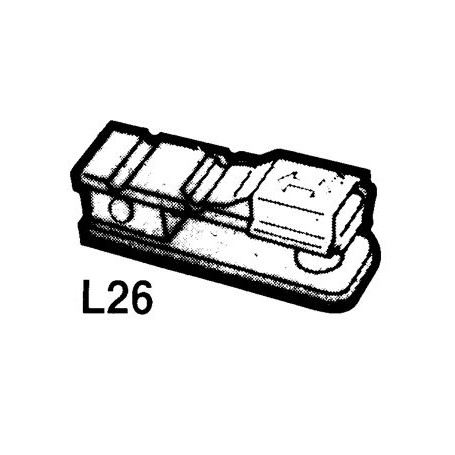 FORCELLA FILETTATA DA 1/4X28 FIL.