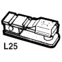 FORCELLA FILETTATA DA 10-32 UNF L25