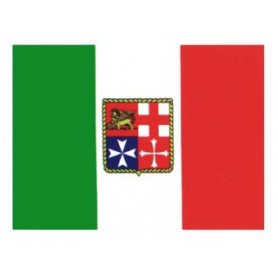 BANDIERA ADESIVA ITALIA 12X16