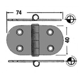 CERNIERA INOX