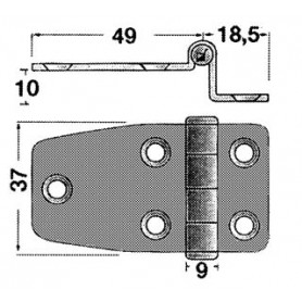 CERNIERA INOX