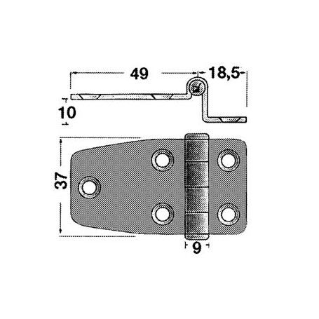 CERNIERA INOX