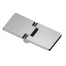 CERNIERA A FILO ACCIAIO INOX 70X35