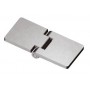 CERNIERA A FILO ACCIAIO INOX 70X35