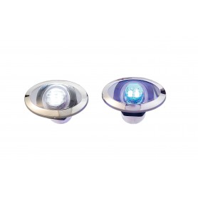 LUCE CORTESIA OVALE C/MEZZALUNA LED B