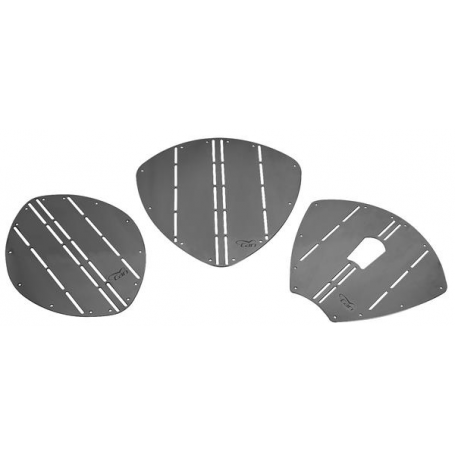 SCUDO DI PRUA INOX C/PASSA CAVALL.