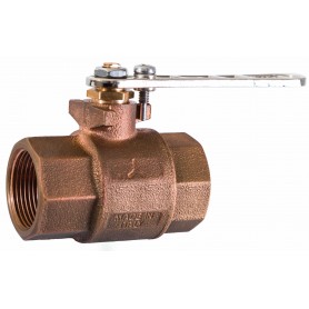 VALVOLA SFERA BRONZO 1" C/SICUREZZA