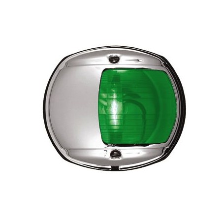 LUCE VERDE 12V CROMATA