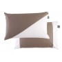 SET CUSCINI MARRONE/BIANCO CM.40X60