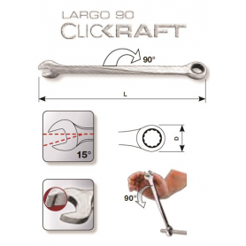 CLICKRAFT CHIAVI LARGO 90 19MM