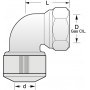 RACCORDO A GOMITO F.OTT. 1/2"X15