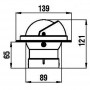 BUSSOLA PHOENIX 3" BPH1 NERA